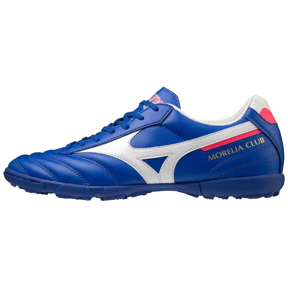 Scarpe Calcio Mizuno Morelia II Club AS Donna - Blu/Bianche - 67438-JFWY